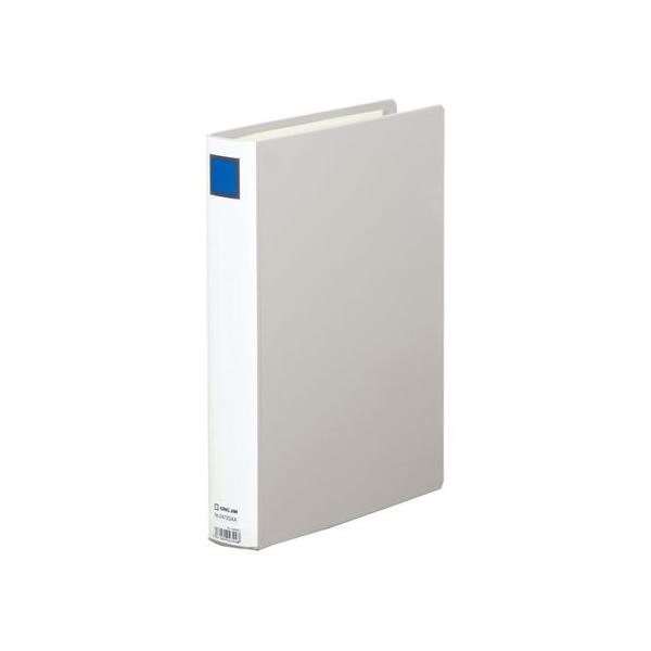 他サイト： キングジム スーパードッチ脱・着イージーGX A4タテ 厚30 グレー Ａ４ 両開きパイプファイル パイプ式ファイルの商品画像