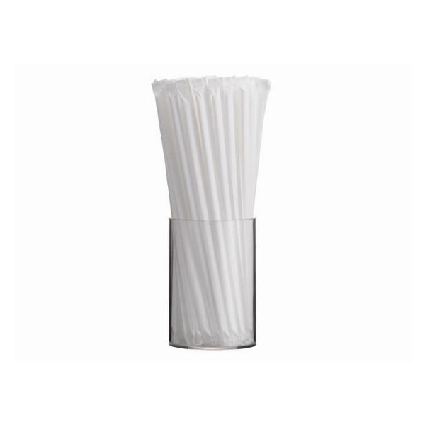 他サイト： 大和物産 商売繁盛ホワイトストロー紙完封 500本 063280 ストロー 使いきり食器 キッチン テーブルの商品画像