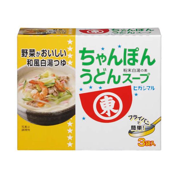 【商品説明】チキンとかつおのだしに、しょうがの風味をきかせた、しっかり味の和風白湯スープが、ご家庭で簡単に味わえます。フライパンひとつで手軽にできる、野菜がたっぷりなヘルシーメニューです。【仕様】●注文単位：１箱（３袋）