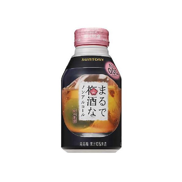サントリー まるで 梅酒なノンアルコール 缶 280ml ノンアルコール飲料 お酒