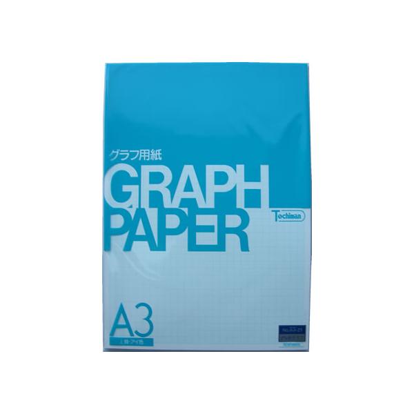 SAKAEテクニカルペーパー グラフ用紙 2mmグラフ 上質紙 方眼 A3 製図用具 製図用紙