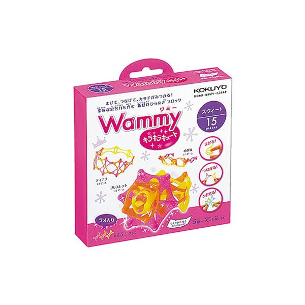 KOKUYO（コクヨ） ワミー〈キラキラキュート〉スウィート 3色15ピース