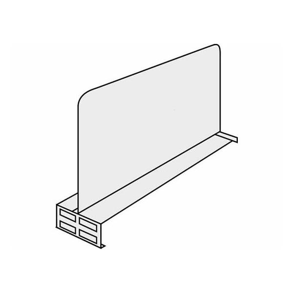 【商品説明】本などを倒れないようにする専用仕切りです。【仕様】●材質／スチール●質量／１．３２ｋｇ●カラー／ライトグレー●生産国／日本●注文単位／１枚