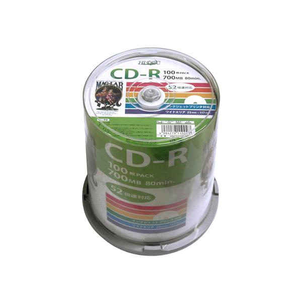HIDISC CD-R 700MB 52{ 100 Xsh HDCR80GP100 f[^pbc|q bc|qv f[^pfBA L^fBA [J[h Ɠd