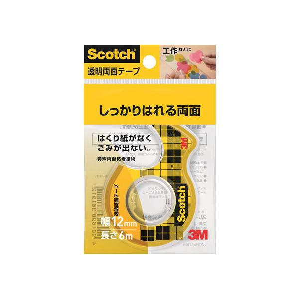 3M XRb`ʃe[v 12mm×6m fBXyT[t W-12 ʃe[v ʃe[v Se[v 