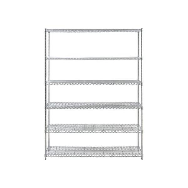 【商品説明】高耐荷重でオフィスやガレージでの使用にもおすすめです。　棚板の組み替えや別売パーツでオリジナルのラックにカスタマイズができます。【仕様】●商品サイズ（約）：幅１５０×奥行４６×高さ２１０ｃｍ●耐荷重（約）：全体４５０ｋｇ、棚板１...