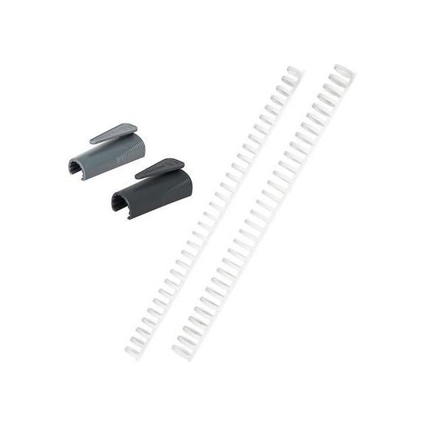 他サイト： カール事務器 ルーズリングジッパー 10mm+14mm Z-1014-W 製本リング 製本の商品画像