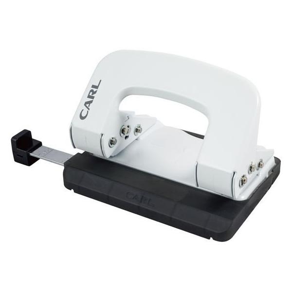 他サイト： カール事務器 2穴パンチ アリシス ホワイト 穿孔枚数16枚 LPN-16-W 小型 中型 パンチ 文具 事務の商品画像