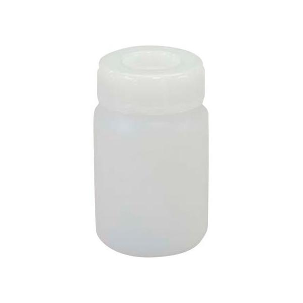 【商品説明】中栓付きで液漏れリスクを低減します。【仕様】●容量（ｍＬ）：１００　●口内径×胴径×全高（ｍｍ）：φ３１×φ４９．５×８２．５　●材質：本体・外フタ／ＨＤＰＥ、中栓／ＬＤＰＥ　●耐熱温度：約７０℃　●オートクレーブ不可　●目盛は...