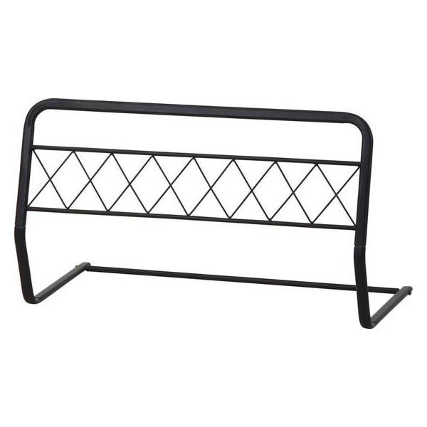 他サイト： 【メーカー直送】不二貿易 ベッドガード ジョイント式 ブラック 92490【代引不可】【お客様組立】の商品画像