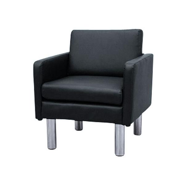 【商品説明】コンパクトデザインなので場所を選びません【仕様】●色：ブラック●サイズ：Ｗ６００×Ｄ６２０×Ｈ７５０（ＳＨ４２０）ｍｍ●材質／張地：合成皮革、裏地：ポリエステル１００％（不織布）、中材：天然木　鋼鉄Ｓ字バネ　ウレタンフォーム、脚...