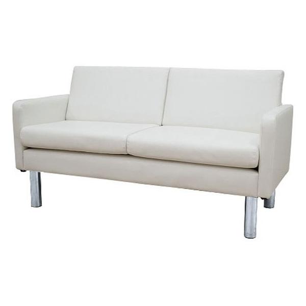 【商品説明】コンパクトデザインなので場所を選びません【仕様】●色：アイボリー●サイズ：Ｗ１３００×Ｄ６２０×Ｈ７５０（ＳＨ４２０）ｍｍ●材質／張地：合成皮革、裏地：ポリエステル１００％（不織布）、中材：天然木　鋼鉄Ｓ字バネ　ウレタンフォーム...