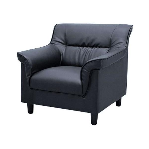 【商品説明】汚れても拭き取れる、丈夫な合成皮革張り　脚には高級のある木脚を使用しております【仕様】●色：ブラック●サイズ：Ｗ７５０×Ｄ７７０×Ｈ７４０（ＳＨ３９０）ｍｍ●材質／張地：合成皮革、裏地：ポリエステル１００％（不織布）、中材：天然...