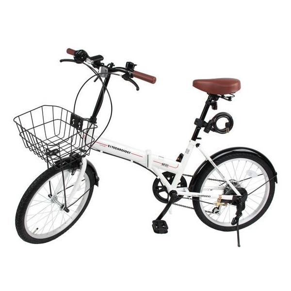 【仕様】●折りたたみ自転車　２０インチ　シマノ６段変速搭載●ＢＬ２０６　スペック●本体サイズ長さ：約１５３ｃｍ×幅：約５６ｃｍ×高さ：約８６ｃｍ〜９１ｃｍ●本体幅：約５６ｃｍ●ハンドル高さ：約８６ｃｍ〜９１ｃｍ●サドル高さ：約６７ｃｍ〜８３...