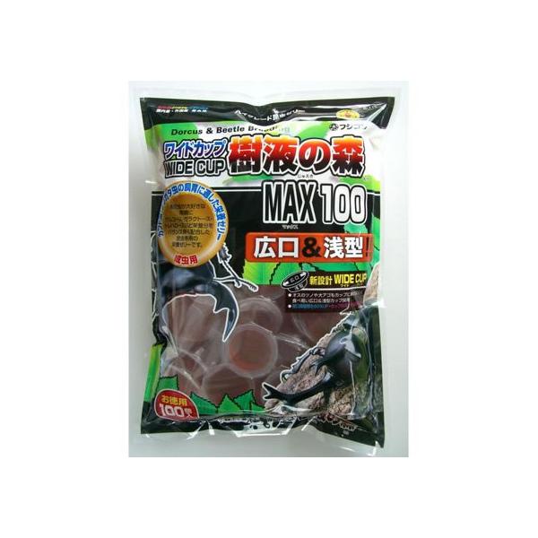 他サイト： 【お取り寄せ】フジコン ワイドカップ樹液の森100 B-115 昆虫フード 昆虫 夏季のみ ペット カブトムシ クワガタの商品画像