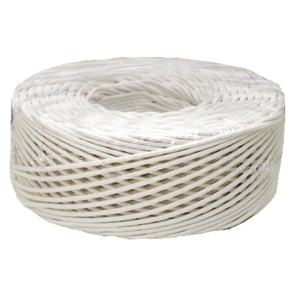 【仕様】静岡県富士市で生産されています。●色：白●太さ約２.２ｍｍ×長さ１００ｍ●材質：再生紙１００％※直射日光は避けて保管してください。乳幼児の手に届かないところに保管して下さい。可燃性のある素材ですので火気の近くではご利用になられないよ...