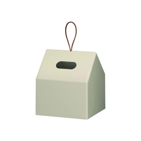 他サイト： 【お取り寄せ】ライクイット 再生プラスチックを使ったティッシュホルダー ベージュ ペーパータオルホルダーの商品画像