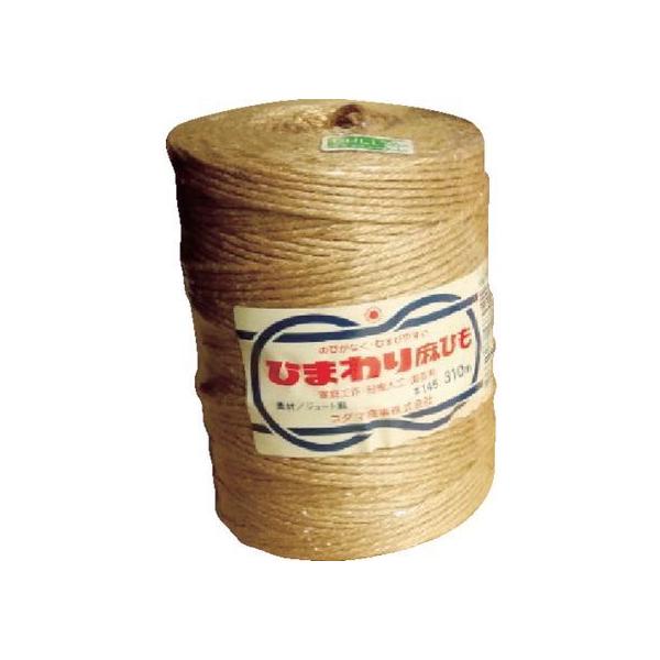 他サイト： 【お取り寄せ】積水 ひまわり麻ひも 2mm×100m A143-100 麻紐 玉ひも 荷造り紐 ロープ 梱包の商品画像