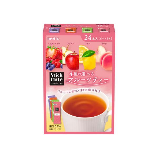 他サイト： 名糖産業 スティックメイト フルーツアソート 24本の商品画像