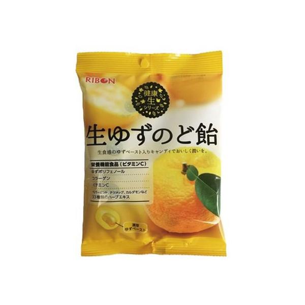 他サイト： リボン 生ゆずのど飴 78g のど飴 飴 グミ タブレット お菓子の商品画像