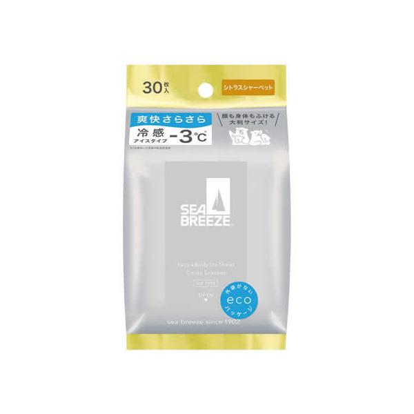 【商品説明】拭いた瞬間、すっきり爽快リフレッシュ。　１枚で顔も身体も全身拭ける大判サイズのフェイス＆ボディシート。　冷感アイスタイプー３℃。　汗や肌の汚れをしっかり拭き取り、肌もキモチも快適に。　みずみずしく、まるでシャワーを浴びたような爽...