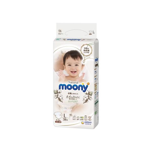 他サイト： ユニ・チャーム ナチュラルムーニー L38枚の商品画像