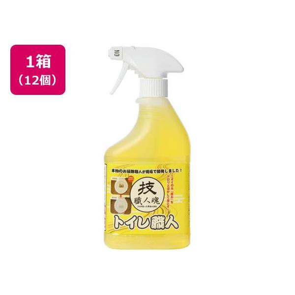 【メーカー直送】インセサミ 技職人魂シリーズ トイレ職人 500mL×12個【代引不可】 トイレ掃除 トイレ清掃 掃除 清掃