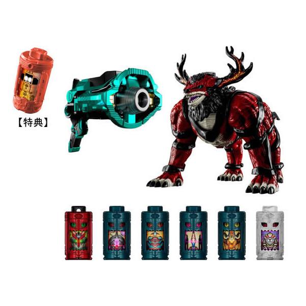 バンダイ 【特典 エモルギア ゲキドーエモルギー R.E.D. ver. 1個付】DX角獣エンカク&amp;オメガホーン エゴルギアセット