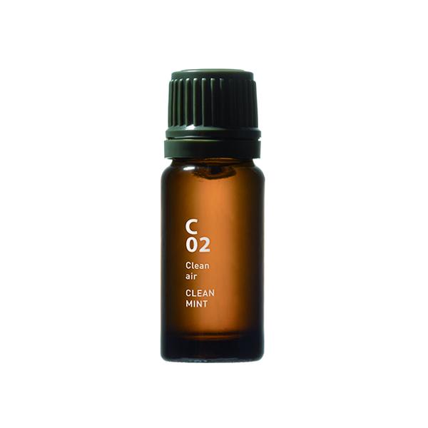 【お取り寄せ】＠aroma クリーンエアー C02 クリーンミント 10ml ハーブ系の香り アロマ エッセンシャルオイル アロマストア