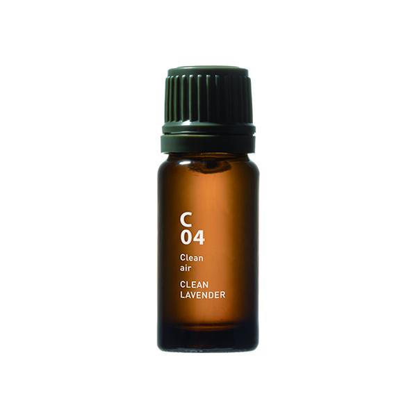 【お取り寄せ】＠aroma クリーンエアー C04 クリーンラベンダー 10ml ハーブ系の香り アロマ エッセンシャルオイル アロマストア