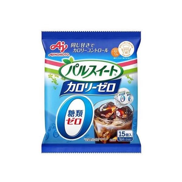 他サイト： 味の素 パルスイート カロリーゼロ(液体タイプ) ポーション 15個入 ガムシロップ シロップ ミルク 砂糖の商品画像
