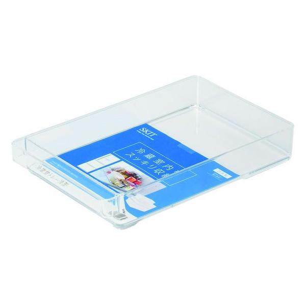 【商品説明】冷蔵庫内をスッキリ収納できます。引き出しやすい取っ手付きです！他のサイズと組み合わせて使えるので、スペースを活かして収納できます！透明度の高いポリスチレン素材！中身を見やすく収納することで節約にもつながります！【仕様】●寸法：（...