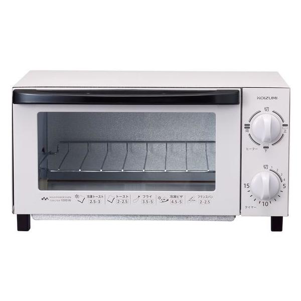 【商品説明】ハイパワー１０００Ｗ　ヒーター３段切替（両面−上面−下面）　１５分タイマー　トースト２枚焼き　トレー付き【仕様】●電源：ＡＣ１００Ｖ　５０／６０Ｈｚ共用●消費電力：１０００Ｗ　（上：５６０Ｗ／下：４４０Ｗ）●ヒーター切替：３段階...