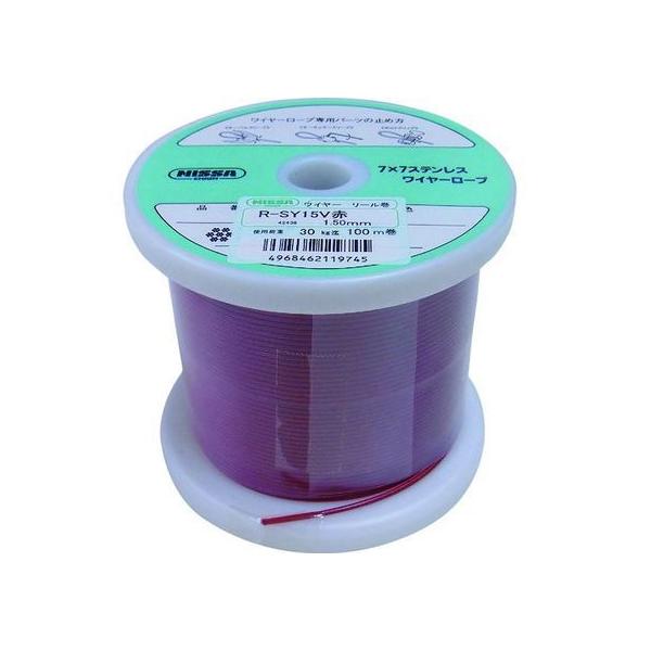 y񂹁zjbT`FC ԐF R[eBOC[[v 1.5mm×100m TSY15V-RD `F[ C[ ڍ y z