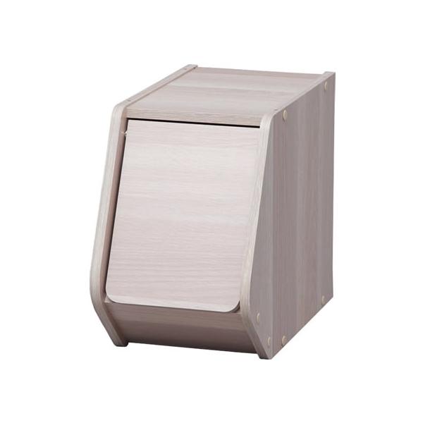 【仕様】底面・天面に連結ピンをさすことで、積み重ねて使用することが可能です。　収納スペースに合わせて、自由自在に組み合わせてお使い頂けます。●カラー：ナチュラル●サイズ：約幅200×奥行388×高さ305mm●重量：約3．5kg●積み重ね可...