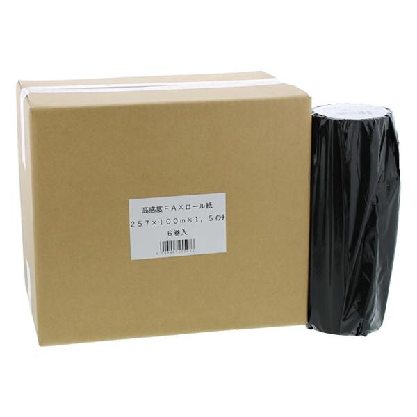xFAX[ B4TCY 257mm×100m×1.5C` 6{ ܂Ƃߔ Ɩp   P[X M aS e`wp[ e`w [vp