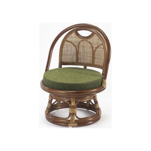 【商品説明】天然籐を使用した丈夫で立ち座りしやすい回転チェアは様々なシーンで活躍します。　軽量で持ち運びラクラク。　高さが異なる３タイプから選べます。　ロータイプは和室・洋室に　クッション取り外し可能　組立不要完成品【仕様】●サイズ：（約）...