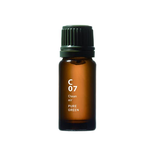 【お取り寄せ】＠aroma クリーンエアー C07 ピュアグリーン 10ml DOO-C0710 樹木系の香り アロマ エッセンシャルオイル アロマストア