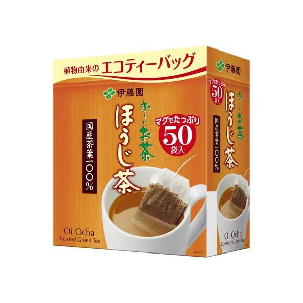 他サイト： 伊藤園 お〜いお茶 エコティーバッグ ほうじ茶 50袋の商品画像