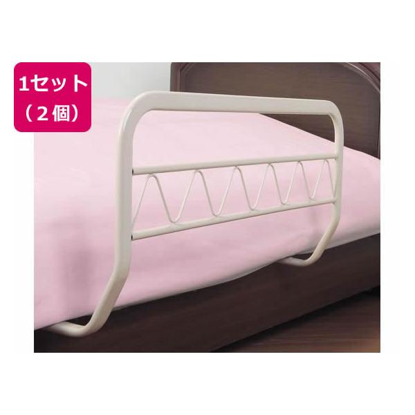 【商品説明】シンプルなデザインのベッドガード。ベッドとマットレスの間に差し込むだけ。※お客様組立式【仕様】●カラー：ナチュラル　●サイズ（１個）：（約）幅７５×奥行４２×高さ４３ｃｍ　●重さ（１個）：（約）２ｋｇ　●素材：スチール　●注文単...