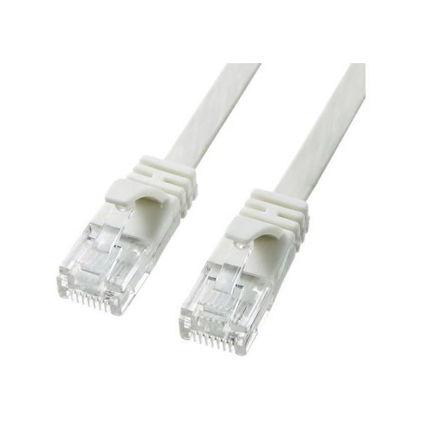 �T�����T�v���C �J�e�S��6A �t���b�gLAN�P�[�u�� 5m �z���C�g KB-FL6A-05W �k�`�m�P�[�u���J�e�S���[�U �k�`�m�P�[�u�� �P�[�u�� �d���^�b�v �z���p�[�c �Ɠd