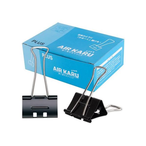 他サイト： プラス 軽く開けるクリップ エアかる 超特大 10個 CP-104AKの商品画像