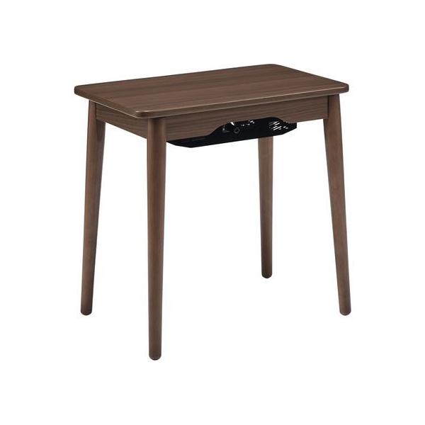 【商品説明】とにかく小さい！限られたスペースにはもちろん、広いお部屋は広々使える。　専用のこたつ布団が不要！ブランケットや毛布をかけて手軽に暖をとれる。　足先が冷える方の足元のピンポイント暖房に。　サイドテーブルや、ネストテーブルなど、サブ...