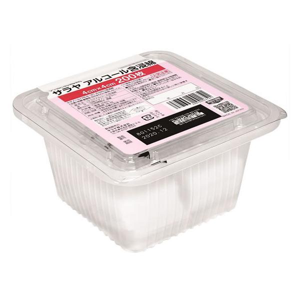 【仕様】エタノールと精製水のみを含浸させているので、薬剤の残留がありません。　調製の手間がいらず、万能つぼの洗浄・滅菌も不要です。　ウォータージェット処理による、毛羽立ちの少ない脱脂綿を使用しています。●外皮消毒剤●脱脂綿のサイズ：４×４ｃ...