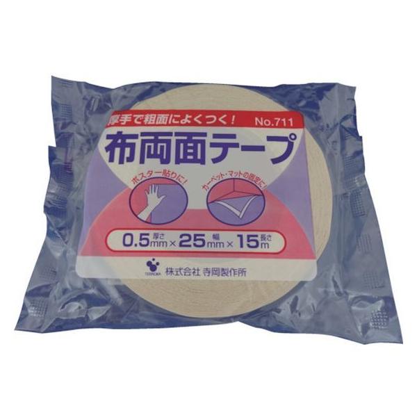 y񂹁zTERAOKA zʃe[v NO.711 25mm×15M 711 25X15 ʃe[v Se[v 