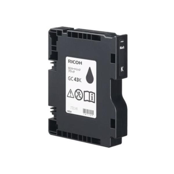 RICOH GC 43K ブラックインクカートリッジ 6個セット リコー（RICOH） RICOH SGカートリッジ ブラック GC 43K 515946