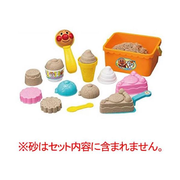 他サイト： 【お取り寄せ】アンパンマン お砂で遊ぼう! デザートセット アンパンマン キャラクター玩具 おもちゃ ホビー ゲーム 誕プレの商品画像