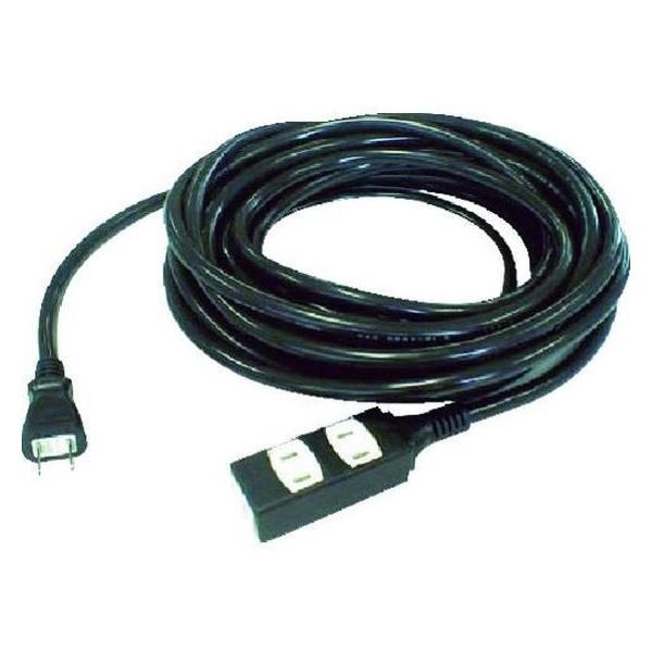 y񂹁zTRUSCO \tg^CvvO 3^bv^ 20m ubN TRIS15-203-BK R[h R[h[ Hpi Ɨpi H