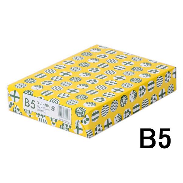 【仕様】●サイズ：Ｂ５●坪量：約６８ｇ／m2（四六判換算：約５８．５ｋｇ）●紙厚：約９４μｍ（約０．０９４ｍｍ）●ＩＳＯ白色度：９３％●上質紙●ＥＣＦ漂白パルプ使用●注文単位：１冊（５００枚）　5offcp_04