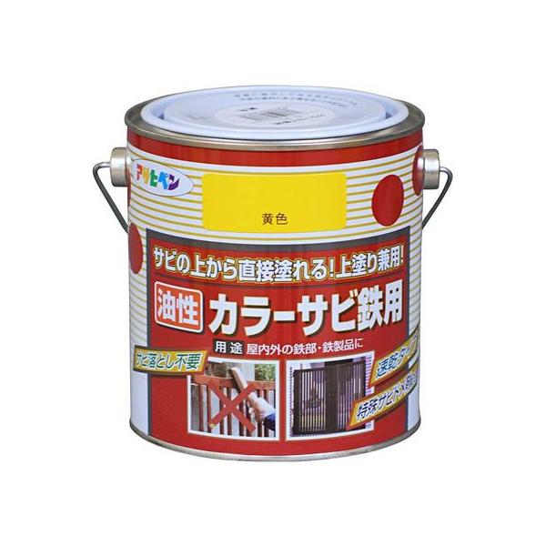 他サイト： 【お取り寄せ】アサヒペン カラーサビ鉄用 0.7L 黄色の商品画像